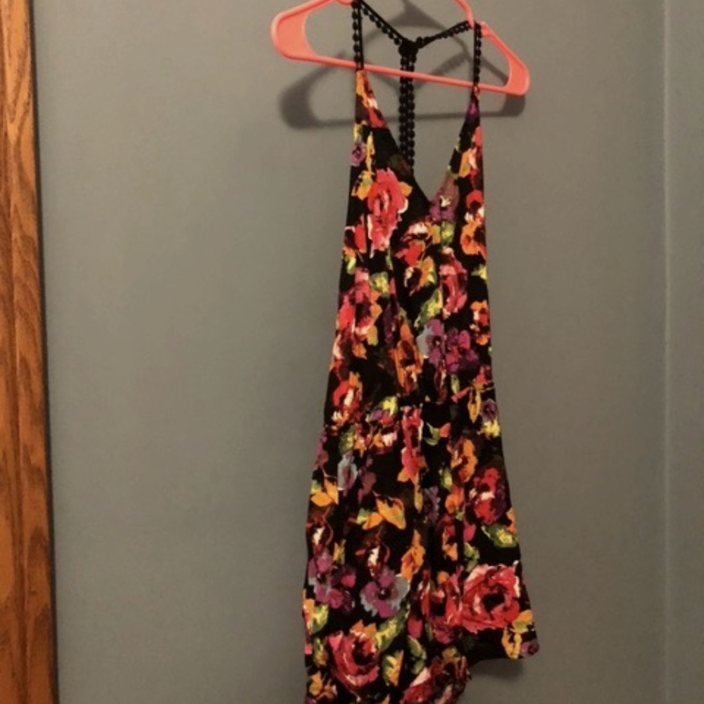 Fun floral romper